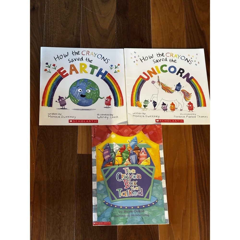 How the Crayons Saved Books And How The Crayon Box Talked Book Paperback